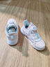 361°儿童跑鞋25秋冬男女童3-14岁缓震旋钮扣革面运动鞋 粉30 实拍图