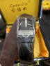 古诺琳 GUNOR LIN品牌男士皮带真皮针扣纯牛皮青年牛仔裤裤腰带男生日礼物送男友 G05717黑色银扣115cm【礼盒装】 115cm 其他尺寸请下单备注 实拍图