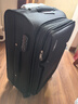 卡帝乐鳄鱼（CARTELO）布箱拉杆箱牛津布行李箱防刮抗压轻音万向轮可扩容防泼水大容量箱 尊贵黑防泼水防刮轻奢款 20英寸 实拍图