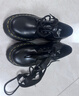 马丁（DR.MARTENS）1461 Quad夏季松糕通勤光面皮黑色厚底皮鞋单鞋 黑色 36 实拍图