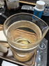 乐扣乐扣（LOCK&LOCK）便携办公室单人泡茶杯茶水分离杯旅行茶杯快客杯 米白（1壶2杯） 400ml 实拍图