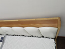 贞赛 床 实木床 双人床1.5x2米北欧橡木软包床温莎轻奢主卧简易单人床 床+20cm弹簧床垫【推荐款】 1.35*2.0米 实拍图