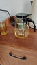 金灶（KAMJOVE）玻璃茶壶飘逸杯 泡茶壶茶道杯 花茶壶红茶泡茶器茶水分离杯TP-757 单茶壶700ml 实拍图