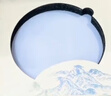 宣彩茶饼收纳盒礼盒空盒福鼎白茶空礼盒357克普洱茶饼礼盒包装盒 山茶舍饼盒（福鼎白茶）米色 实拍图