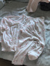 迷你木木屋儿童睡衣春夏男童女童薄家居服套装宝宝夏天薄款服装 萌萌兔 120 实拍图