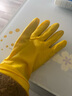南洋帮手仕乳胶手套5双 牛筋橡胶皮防水防油洗碗家务清洁保洁劳保防护 大号 实拍图