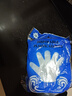 一次性手套PE食品级加厚耐用厨房餐饮食用防护隔离家用塑料手套 pe一次性手套0.6克常规厚度100只 实拍图
