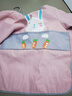 9i9宝宝吃饭罩衣幼儿园画画衣长袖防水婴儿童反穿衣防脏围裙A464粉 实拍图