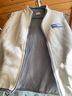 儿童春秋外套马夹立领男女小童摇粒绒背心保暖坎肩立领女大童马甲 米色 140 实拍图