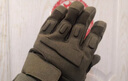 登山手套战术男防滑耐磨作战黑鹰全指防身格斗防护手腕骑行手套 黑鹰战术全指黑色 XL 实拍图