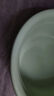 开饵盆塑料盆洗脸盆子大号加厚洗菜盆洗衣盆泡脚盆洗脚盆 深蓝 大号35.5*11cm 实拍图
