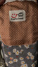 诗佩琪（SVORIAHI）围裙长袖厨房罩衣成人女做饭反穿衣服棉布外套连袖工作服护衣 蓝灰色罩衣+无袖围裙（组合） 2件 实拍图