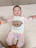 蒂乐肚围婴儿秋冬护肚围幼儿护肚子神器儿童肚兜宝宝腹围护脐带秋冬季 尼克小熊【加厚加倍保暖】 18*22cm(0-2岁) 实拍图