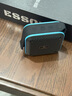 ESSONIO意大利品牌户外防水蓝牙音箱无线新款随身便携式低音炮高音质迷你创意方形家用小型电脑插卡小音响 黑蓝色【小巧便携+三重音效】 实拍图