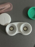 海昌星眸印象之美彩色隐形眼镜防蓝光美瞳月抛2片 日出金棕 375度 实拍图