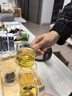 逸集加厚耐热玻璃茶水分离泡茶壶透明红茶茶具冲茶器家用大容量花茶壶 蘑菇杯500ML+4茶杯+竹托盘 实拍图