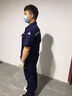 耐典防静电工作服套装夏季短袖劳保服男女汽修工程服厂服定制 藏蓝175 实拍图