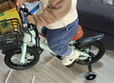 儿童自行车2-6-9岁学生车男生女生14-16寸脚踏车单车带辅助轮可坐 儿童自行车青色+后座+闪光辅轮 12寸（发货已安装85%） 实拍图