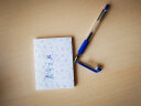 晨奇文具（CHENQI STATIONERY）中性笔0.5mm子弹头水笔签字笔黑色商务办公书写笔 0.5mm 蓝色30支装 晒单实拍图