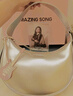 Amazing Song乙颂【生日礼物女】半月包小号女包单肩斜挎包通勤设计师腋下包 奶昔白【升级拉链口袋设计】 实拍图