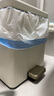 BOBO不锈钢脚踏式垃圾桶厨房客厅卫生间家用网红奶油风8874奶白6L  实拍图
