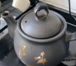 一壶百饮中药锅煎药壶中药壶养生壶全自动药壶熬药锅药膳煲陶瓷家用熬中药锅电子熬药罐电砂锅煎药机煮药壶 【次日达-加厚款】 3L 黑陶壶A 实拍图