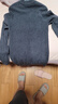 杉杉100%羊毛衫男士【加厚款】冬季保暖圆领毛衣套头针织打底衫男装 实拍图