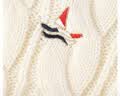 Navigare意大利小帆船女童开衫毛衣儿童内搭针织衫上衣红色外套叠穿百搭 【新品】麻花开衫白色 165 实拍图