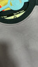 左西男童卫衣秋装儿童衣服春秋款2025新款男孩洋气上衣潮 紫色 130 晒单实拍图