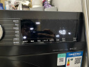西门子（SIEMENS）iQ300曜石黑 10公斤滚筒洗衣机全自动带烘干 洗烘一体AI智能投放 蒸气除菌除螨 A20W 家电国家补贴 实拍图