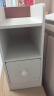 京晴家居（TSING FURNITURE）窄床头柜小型尺寸柜子迷你简约现代置物储物卧室简易夹缝床边柜 暖白单抽20CM 晒图有礼 实拍图