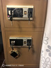 虎牌保险柜家用财务办公保险箱虎牌大型全钢防盗保险柜1米双1.5米单小型60cm密码解锁可入墙防搬保险柜 高80cm双门-咖啡色 密码款(钥匙/密码解锁) 实拍图