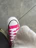 匡威（Converse）All Star夏季男女高帮帆布鞋西瓜红玫红色A08136C A08136C 39.5 实拍图