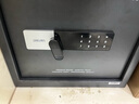 得力保险柜 家用办公电子密码保险箱 财务专用可入柜入墙小型保管箱 35cm豪雅黑33120S 实拍图