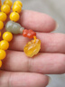龍隐 波罗的海蜜蜡手串天然琥珀手链女士108颗佛珠念珠生日礼物YJ 7mm 实拍图