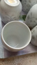 古笙记 6个装 家用陶瓷茶杯景德镇茶具单杯水杯茶碗日式品茗杯子主人杯 白金兰藤茶杯(6个装) 实拍图