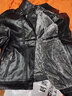 夏冰妮皮衣男韩版潮帅气外套男青年机车服皮夹克秋冬季男士加绒加厚保暖 8921黑色加绒 XL 实拍图