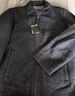 宝财羊爸爸装毛呢外套男春秋季翻领厚款商务干部服行政夹克中老年人衣服 实拍图
