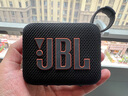 JBLGO4 音乐金砖四代 电脑音响 便携式蓝牙音箱  低音炮防水户外露营 迷你骑行音响 礼物 【重磅上新升级款】GO4黑 蓝牙音箱 实拍图