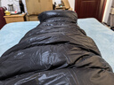黑冰（BLACKICE）新款【A系列信封式羽绒睡袋】成人户外露营单人鸭绒睡袋可拼接 (新标准)A1000/黑色 L 实拍图