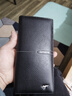 七匹狼男士钱包长款真皮直款钱夹潮款简约真牛皮票夹男款纯头层皮夹软皮 黑色 晒单实拍图