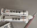 嘉宝莉瓷砖美缝剂 抗菌防霉防水瓷缝剂美缝胶填缝剂勾缝剂象牙白380g/组 实拍图