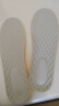 IQGD2双装鞋垫男乳胶软弹女减震军训必备用品5016 2双装-灰黄 39-40  实拍图