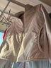 蕉下（beneunder）三合一冲锋衣LS19523女短外套风衣防风气绒保暖棉服 清羽蓝XL 实拍图