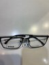 BOSS雨果博斯眼镜框男士商务方框钛合金近视眼镜架可配度数镜片 1226 003 黑银色 单镜框 实拍图