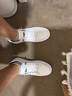 海澜之家HLA男鞋小白鞋男士舒适轻便板鞋男运动休闲鞋男 0473白色43 实拍图