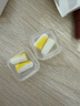 sleepsheep柠檬耳塞超级隔音防噪音睡眠呼噜宿舍睡觉专用防吵闹神器 柠檬耳塞4枚装 实拍图