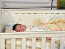 可优比（KUB）婴儿床品套件防撞床围梭织抑菌拼接床围挡布床上用品 梭织抑菌款-护卫肖恩-七件套 120*60 实拍图