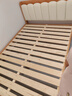 贞赛 床 实木床 双人床1.5x2米北欧橡木软包床温莎轻奢主卧简易单人床 实木床【热销款】 1.35*1.9米 实拍图