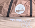 vidalido维达利多户外露营帐篷半山别墅两室一厅防雨防晒超大手动家庭帐篷 半山中号M|黑色【4-6人适用】 实拍图